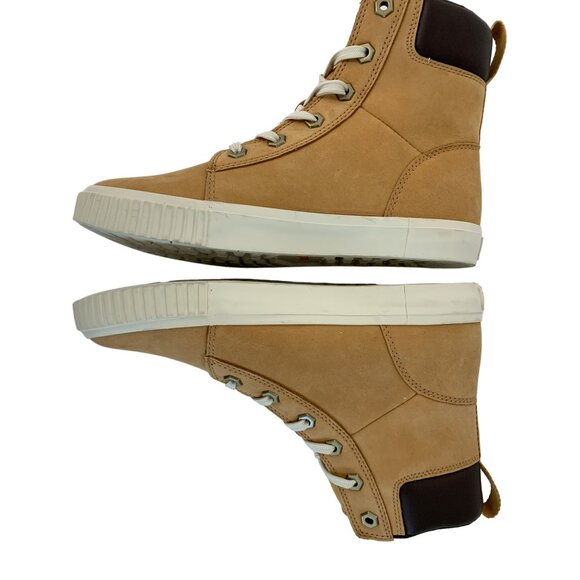 Timberland Skyla Womens Tan Nubuck High Top Sneakers Boots Size 7 Leather 7942 - Picture 5 of 16